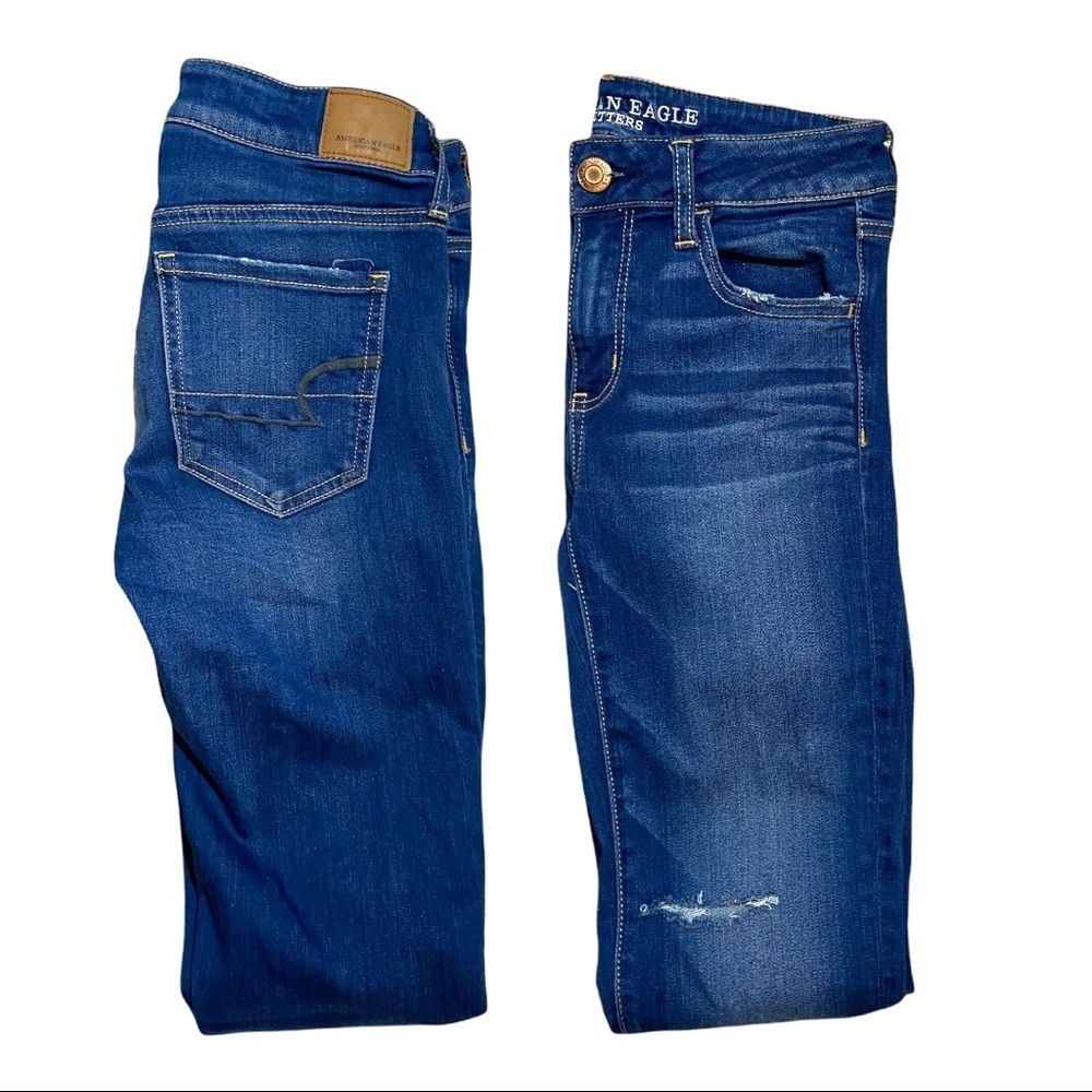 American Eagle Outfitters Woman’s Blue Jean Super Stretch X Size 4
